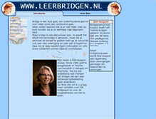 Tablet Screenshot of leerbridgen.nl